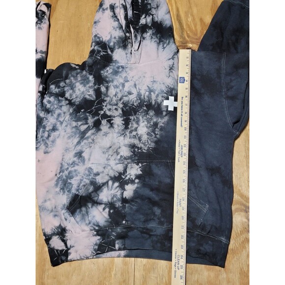 Dan + Shay Tour Tie Die Hoodie Adult L  PULLOVER Cotton Drawstring Men @G5 - Picture 4 of 6
